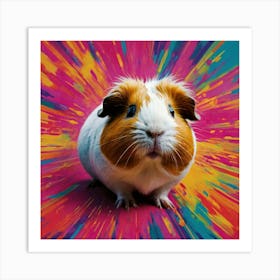 Guinea Pig Pop Art Print