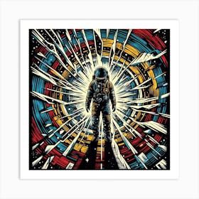 Space Odyssey 1 Art Print