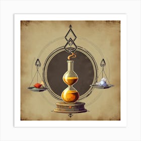 Hourglass Art Print