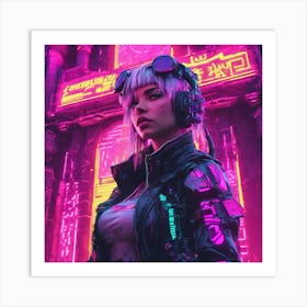 Cyber_Sweetie Art Print