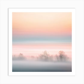 Foggy Morning Art Print