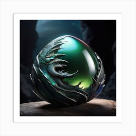 Dragon Egg Art Print