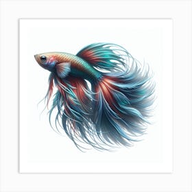 Fish of Guppy 3 Art Print