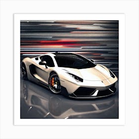 Lamborghini 94 Art Print