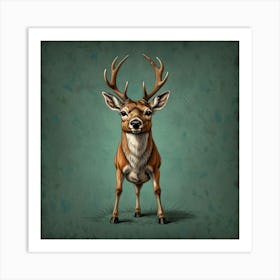 Deer! 4 Art Print