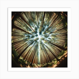 Circle Of Trees 3 Art Print