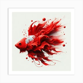 Tropical fish Art Print