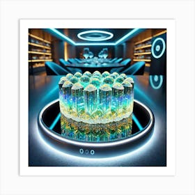 Energy Crystal Cake Affiche