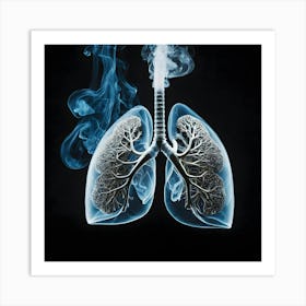 Lungs Stock Videos & Royalty-Free Footage 13 Art Print