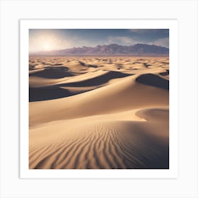 Desert - Desert Stock Videos & Royalty-Free Footage Art Print