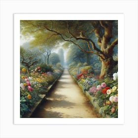 Garden Path 8 Art Print