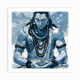 Lord Shiva 4 Art Print