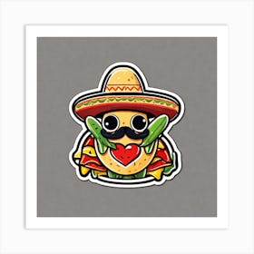 Mexican Food 2 Art Print