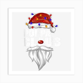 Poppa Claus Shirt Art Print