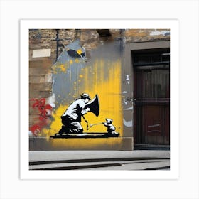 Banksy 5 Art Print