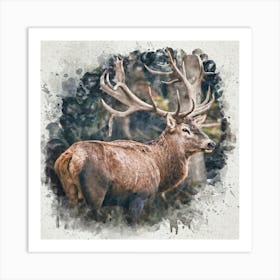 Forest Prince Art Print