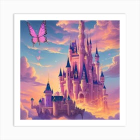 Cinderella Castle 1 Art Print