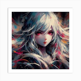 A young female 1 Art Print