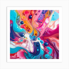 Abstract Painting 64 Art Print