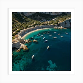 St Michel Bay Art Print