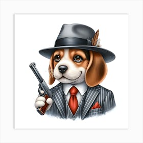 OGD- Original Gangster Dog~ Reimagined Art Print