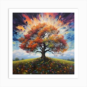 The Great Oak Art Print