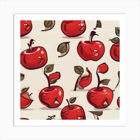 Red Apples Art Print