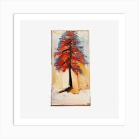 Tree wall art design Art Print