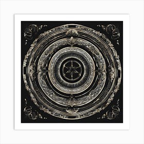 Ornate Medallion Art Print