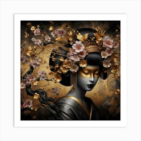 Geisha 216 Art Print