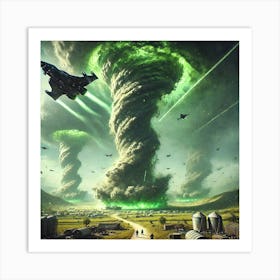 Vxs 8 Venusian Tempest Toxic Tornadoes Converted Art Print