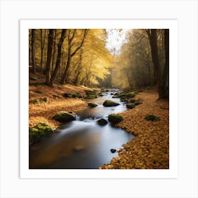 Autumn In The Forest 1 Art Print