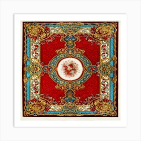 Napoleon Rug Art Print