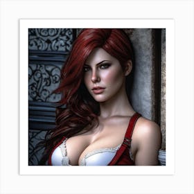 Claire Redfield Art Print