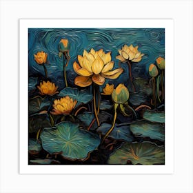 Lotus Flower 25 Art Print