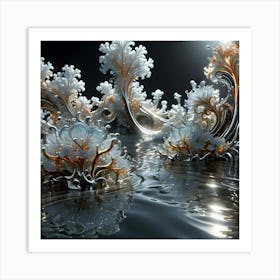 Waves Of Life 24 1 Art Print