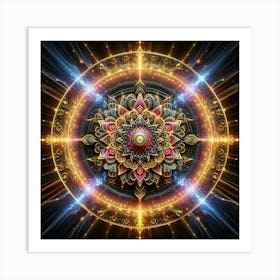 Mandala 3 Art Print