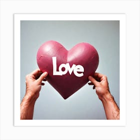 Love Stock Videos & Royalty-Free Footage 2 Art Print