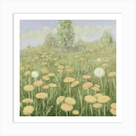 Dandelions Art Print