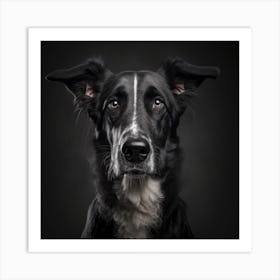 Portrait Of A Dog 14 Art Print