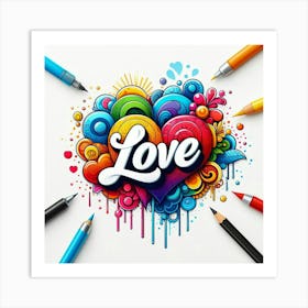 Love Art Art Print