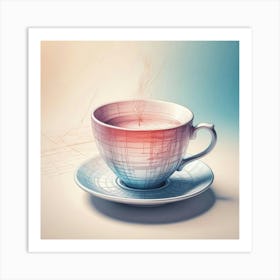 Tea Art 422 Art Print