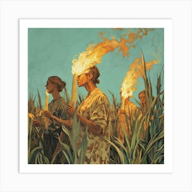 'The Corn Field' Art Print