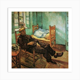 The Siesta La Siesta Vincent Van Gogh 1 Art Print