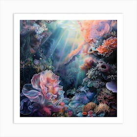 Coral Reef, Impressionism and Realism Art Print