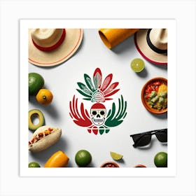 Day Of The Dead 25 Art Print