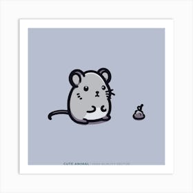 Cute Animal Art Print