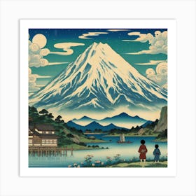 Mt Fuji 1 Art Print