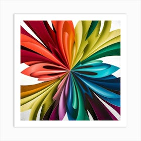 Paper Flower Art Print