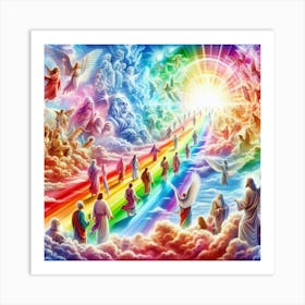 The Rainbow Bridge Art Print